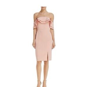 Adelyn Rae Issa Off the Shoulder Dress